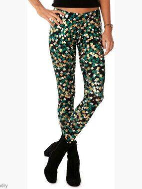 St. Patrick's Day Leggings High Waisted Opaque Stretch Yoga Pants